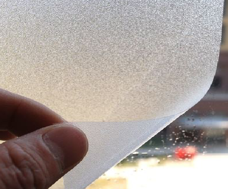  兴仁玻璃门外面粘广告用什么材料好？